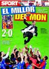 Portada diario Sport del 28 de Mayo de 2009