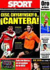 Portada diario Sport del 18 de Agosto de 2009