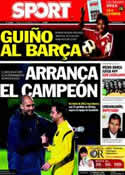 Portada diario Sport del 30 de Diciembre de 2011