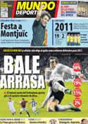 Portada Mundo Deportivo del 30 de Diciembre de 2011